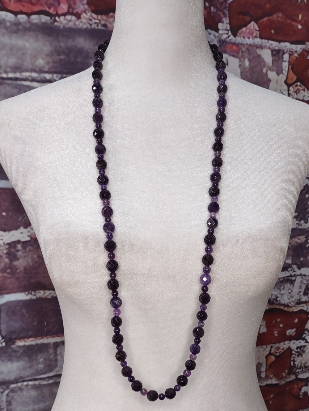Jay King Faceted Amethyst Gemstone Necklace